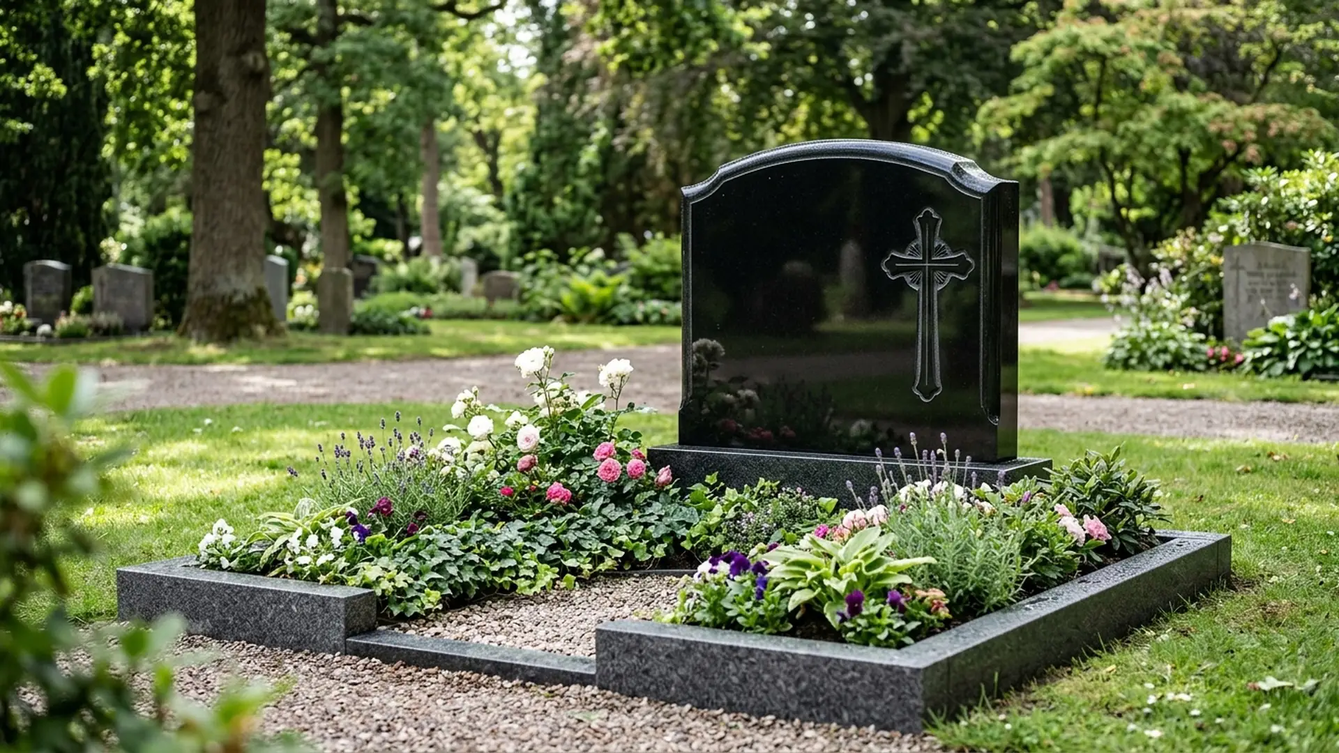Одинарний пам’ятник фігурної форми з гравіюванням портрета